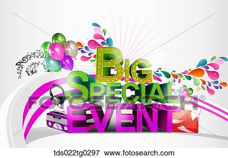 Stock Photo - Image Of Big Special Event Wih Balloons In Purple. Fotosearch