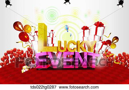 Image Of Lucky Event With Balloons In Red View Large Photo Image Stock Photo - Image Of Lucky Event With Balloons In Red. Fotosearch