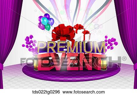 Image Of Premium Event With Gift Boxes And Balloons In Purple View Large Photo Image Stock Photograph - Image Of Premium Event With Gift Boxes And Balloons In Purple. Fotosearch