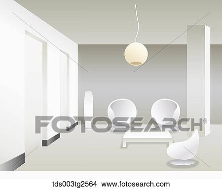 Interior Of Round Chairs And Round Lighting View Large Photo Image Picture - Interior Of Round Chairs And Round Lighting. Fotosearch