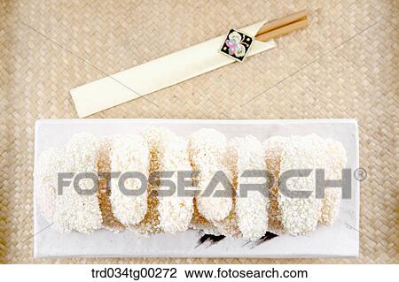Korean dessert on dish and chopsticks View Large Photo Image Stock Image - Korean dessert on dish and chopsticks. Fotosearch