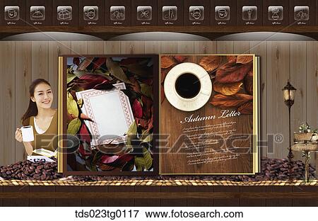 Letter Paper In Autumn Image With Fallen Leaves And Coffee View Large Photo Image Stock Photo - Letter Paper In Autumn Image With Fallen Leaves And Coffee. Fotosearch