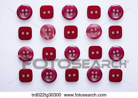 Many Red Square And Round Buttons View Large Photo Image Stock Image - Many Red Square And Round Buttons. Fotosearch