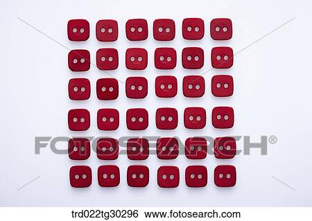 Many Red Square Buttons View Large Photo Image Stock Photograph - Many Red Square Buttons . Fotosearch