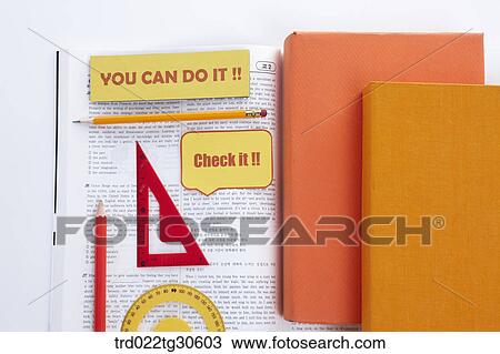 Orange Books And Different Types Of Rulers View Large Photo Image Stock Image - Orange Books And Different Types Of Rulers. Fotosearch