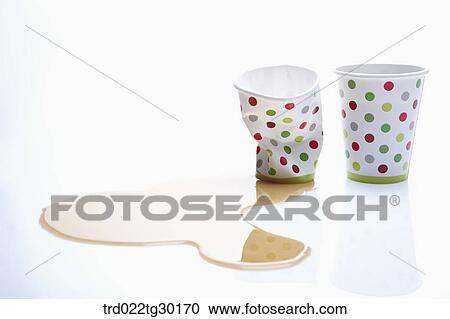Spilling polka dot paper cup and another normal polka dot paper cup View Large Photo Image Stock Image - Spilling polka dot paper cup and another normal polka dot paper cup . Fotosearch