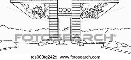 Stock Photography - The image of 88 Seoul olympic monument. Fotosearch