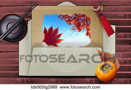 The image of card and fall decorations View Large Photo Image Stock Photo - The image of card and fall decorations. Fotosearch