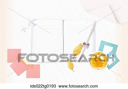 The image of letter, colored leaves, and a pencil View Large Photo Image Stock Image - The image of letter, colored leaves, and a pencil . Fotosearch