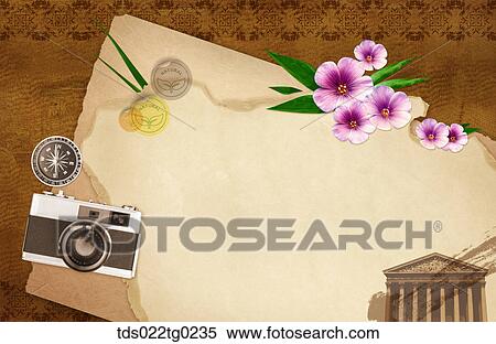 The image of letter, flowers, and camera View Large Photo Image Stock Photography - The image of letter, flowers, and camera. Fotosearch