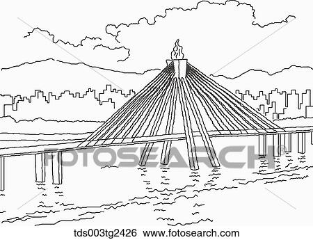 Stock Photograph - The image of olympic bridge. Fotosearch