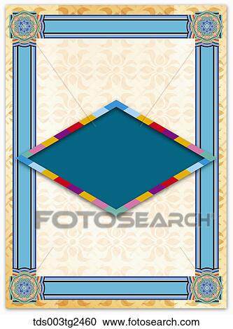 Stock Image - The image of traditional pattern . Fotosearch