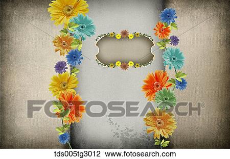 Various Colors Of Flowers On Hemp Cloth View Large Photo Image Stock Image - Various Colors Of Flowers On Hemp Cloth. Fotosearch