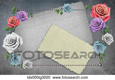 Various Colors Of Flowers On Hemp Cloth View Large Photo Image Stock Image - Various Colors Of Flowers On Hemp Cloth. Fotosearch