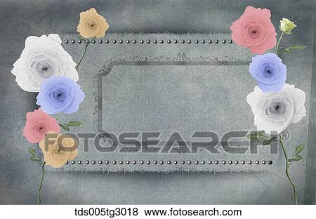 Various Colors Of Flowers On Hemp Cloth View Large Photo Image Stock Photo - Various Colors Of Flowers On Hemp Cloth. Fotosearch