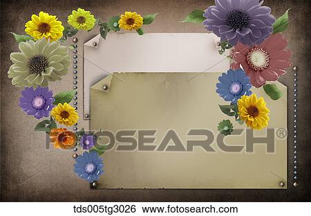 Various Colors Of Flowers On Hemp Cloth View Large Photo Image Stock Photograph - Various Colors Of Flowers On Hemp Cloth. Fotosearch