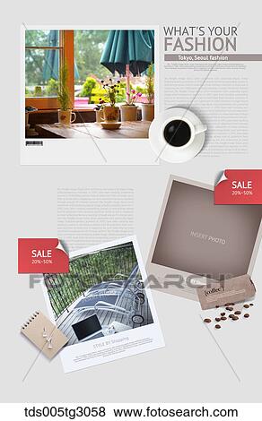 Stock Photo - Various Frames Of Gallery For Fashion. Fotosearch
