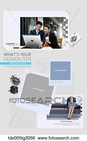 Various Frames Of Gallery For Fashion View Large Photo Image Stock Photograph - Various Frames Of Gallery For Fashion. Fotosearch