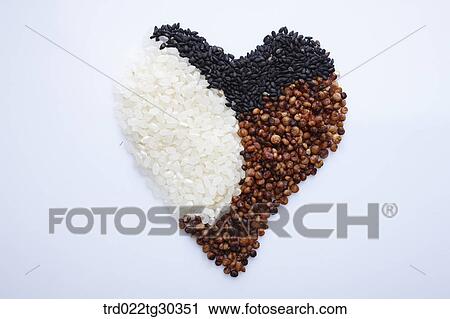 Various Types Of Crops In Heart Shape View Large Photo Image Stock Image - Various Types Of Crops In Heart Shape. Fotosearch