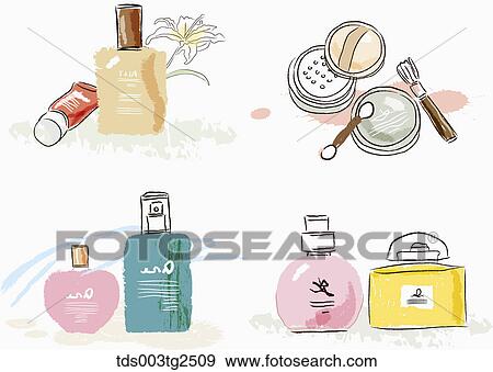 Various Types Of Icons Of Make Up Products View Large Photo Image Stock Photo - Various Types Of Icons Of Make Up Products. Fotosearch