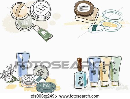 Various Types Of Icons Of Make Up Products View Large Photo Image Stock Photography - Various Types Of Icons Of Make Up Products. Fotosearch