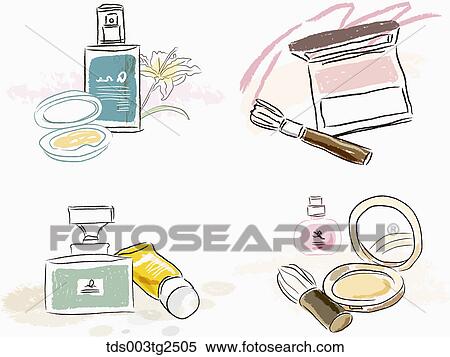 Various Types Of Icons Of Make Up Products View Large Photo Image Stock Photography - Various Types Of Icons Of Make Up Products. Fotosearch