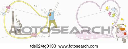 Stock Image - Various Types Of Image For Memo. Fotosearch