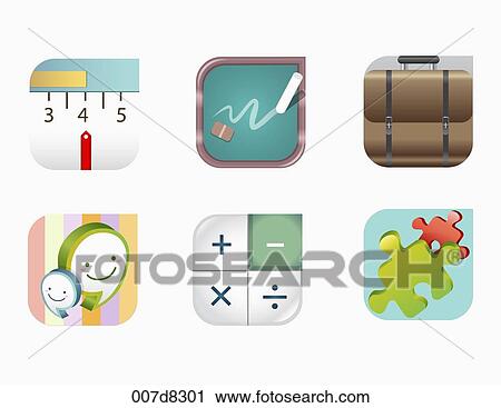 The business icon View Large Illustration Clip Art - The business icon . Fotosearch