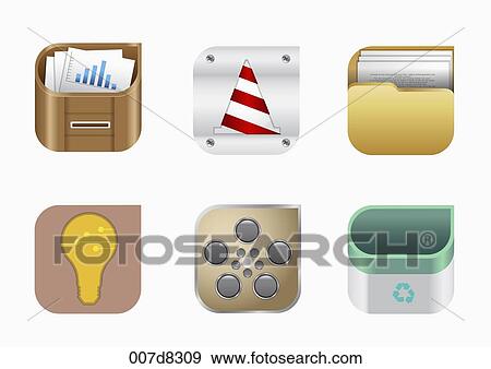 Stock Illustration - The business icon . Fotosearch
