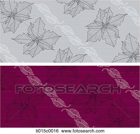 The leaf pattern with the gray and purple background View Large Illustration Stock Illustration - The leaf pattern with the gray and purple background. Fotosearch