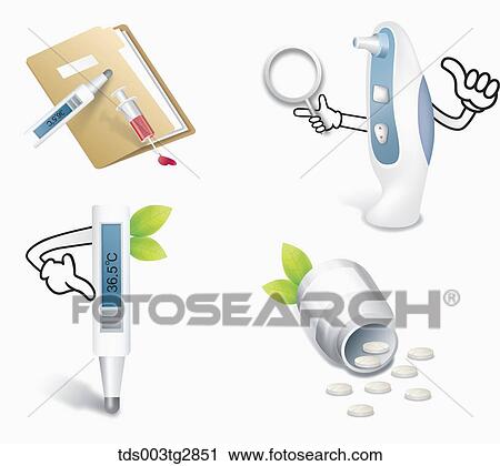 The medical equipment image View Large Illustration Clip Art - The medical equipment image . Fotosearch