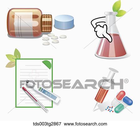 Stock Illustration - The medical equipment image . Fotosearch