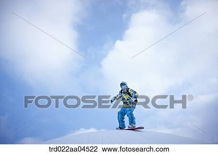 The snowboarding on the slope View Large Photo Image Stock Image - The snowboarding on the slope. Fotosearch