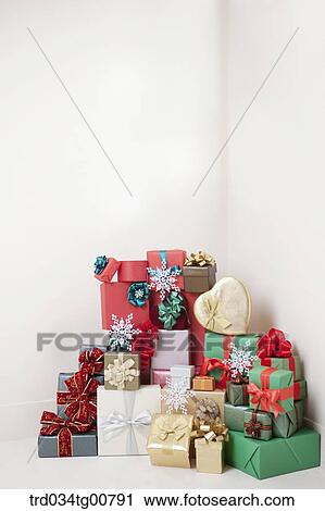 The various color and shape of gift boxes View Large Photo Image Stock Image - The various color and shape of gift boxes. Fotosearch