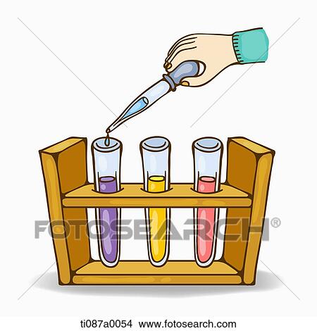 A hand doing scientific experiment View Large Illustration Stock Illustration - A hand doing scientific experiment. Fotosearch