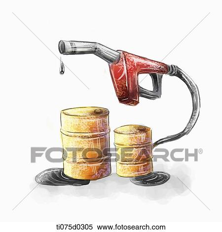 Stock Illustration - Gas station . Fotosearch