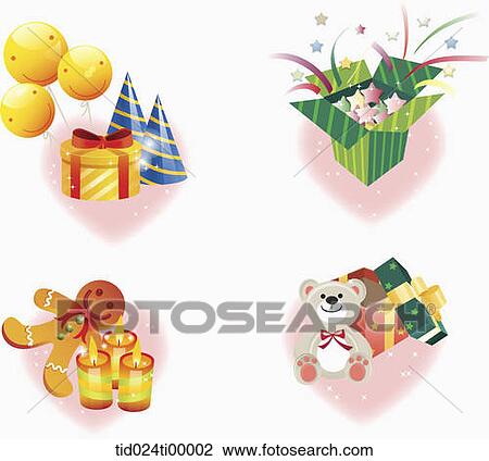 Party decoration image View Large Illustration Drawing - Party decoration image. Fotosearch