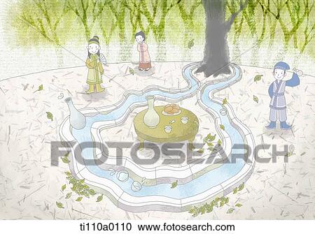 Clipart - Poseokjeong. Fotosearch