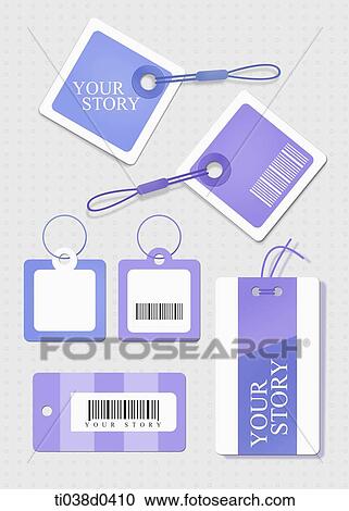Purple and blue 'your story' tag View Large Illustration Clipart - Purple and blue 'your story' tag. Fotosearch