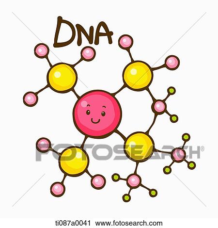 The DNA structure View Large Illustration Clip Art - The DNA structure. Fotosearch
