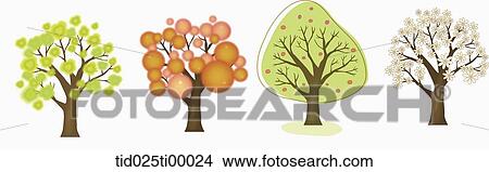 The various kinds of tree View Large Illustration Stock Illustration - The various kinds of tree. Fotosearch