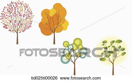 The various kinds of tree View Large Illustration Stock Illustration - The various kinds of tree. Fotosearch