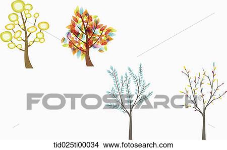 The various kinds of tree View Large Illustration Stock Illustration - The various kinds of tree. Fotosearch