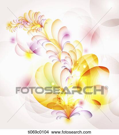 The yellow flower with red circle background View Large Illustration Stock Illustration - The yellow flower with red circle background. Fotosearch