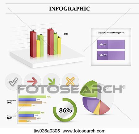 Various info graphic View Large Illustration Stock Illustration - Various info graphic. Fotosearch