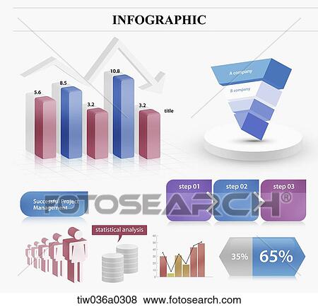 Various info graphic View Large Illustration Stock Illustration - Various info graphic. Fotosearch