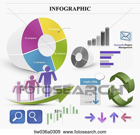 Various info graphic View Large Illustration Stock Illustration - Various info graphic. Fotosearch