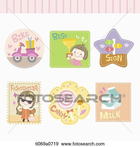 Stock Illustration - Various theme icons . Fotosearch