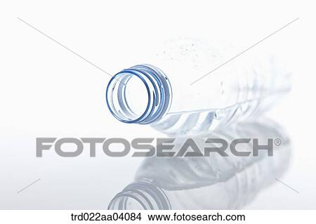 A fallen bottle of water View Large Photo Image Picture - A fallen bottle of water . Fotosearch