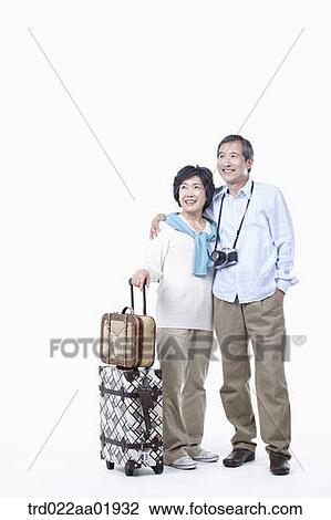 An old couple going on travel View Large Photo Image Stock Image - An old couple going on travel . Fotosearch